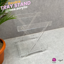 Load image into Gallery viewer, Double Tray Stand