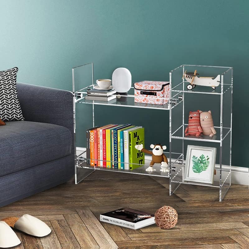 Storage Rack Shelf Stand Rose Acrylic