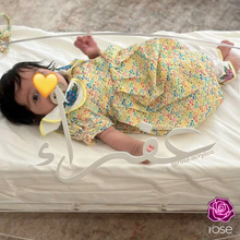 Load image into Gallery viewer, Custom Acrylic Rocking Bed for Newborns – Personalized Name