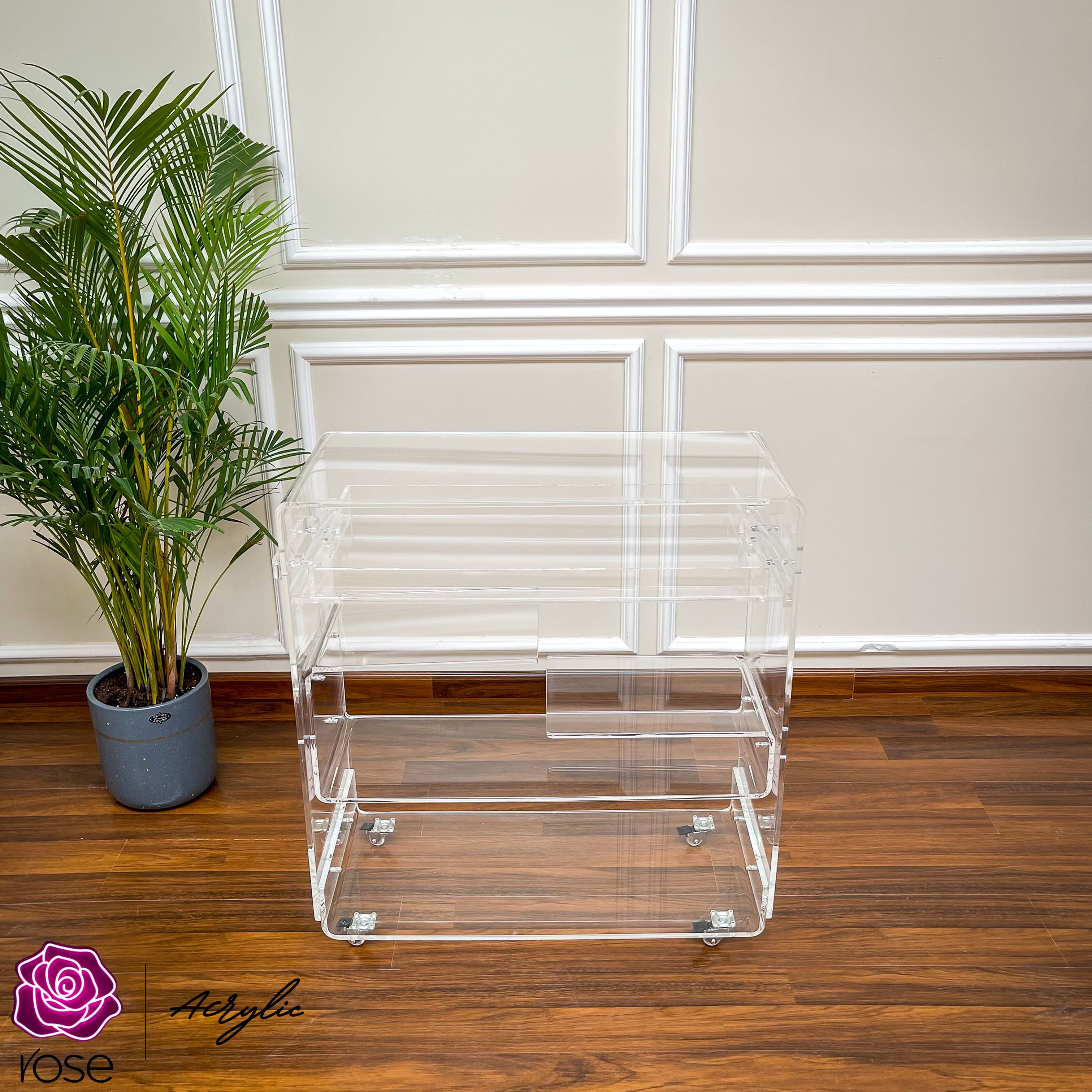 Large Trolly With Tray