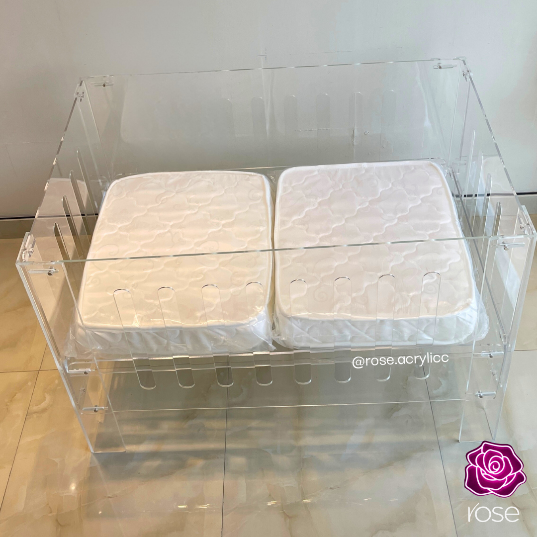 Acrylic Baby Crib