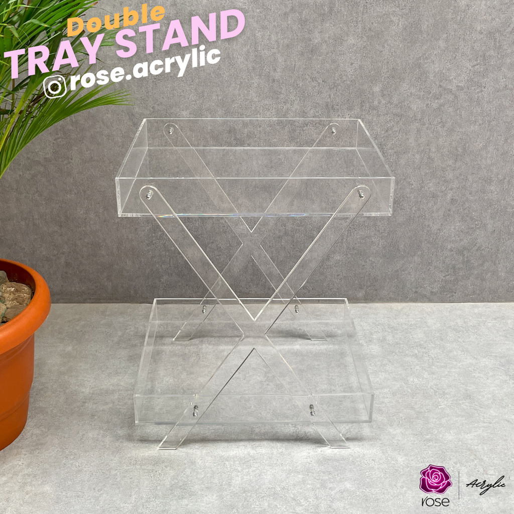 Double Tray Stand