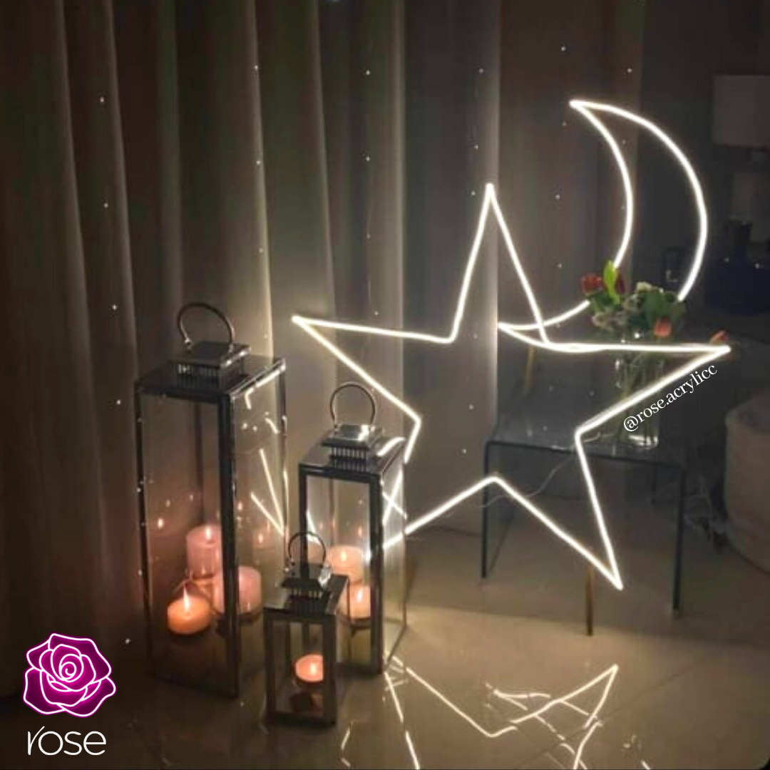 Ramadan Star and Moon (Small Size)