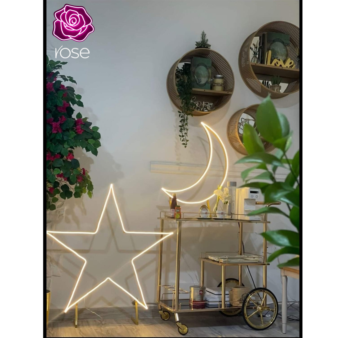 Ramadan Star and Moon (Small Size)