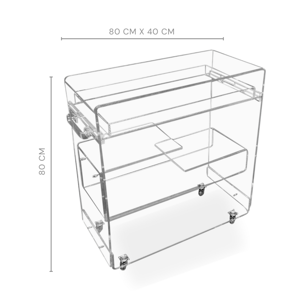 Large Trolly With Tray