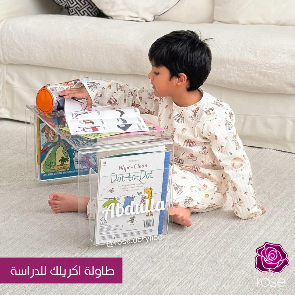 Personalized Acrylic Study Table for Kids – Fun, Functional & Custom! ✨