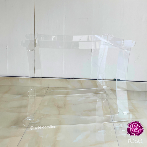 Acrylic Baby Bed Stand