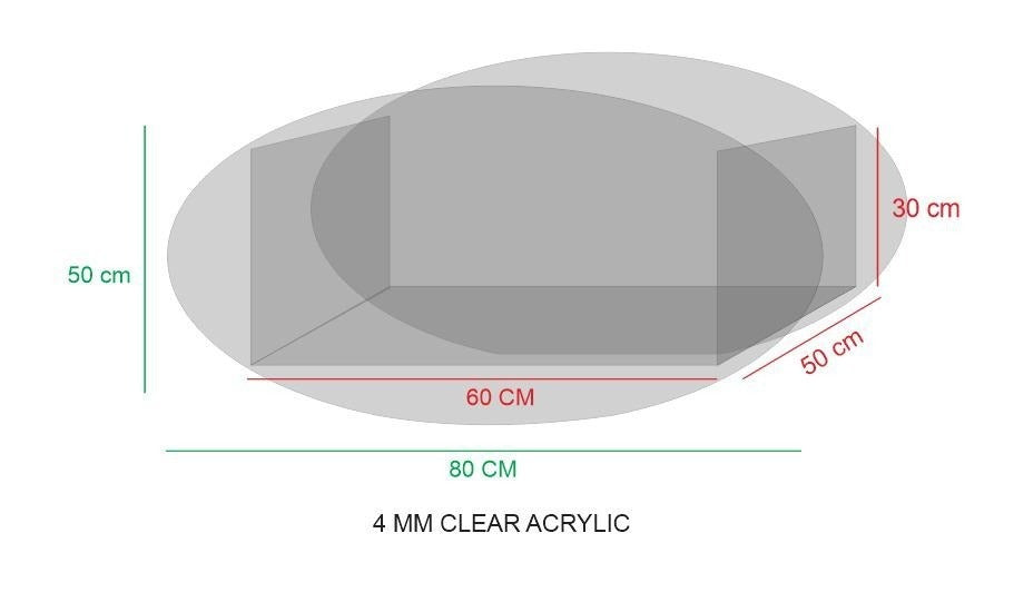 Custom Acrylic Rocking Bed for Newborns – Personalized Name