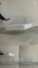 Load and play video in Gallery viewer, Folding Acrylic Baby Bed
