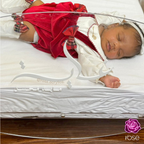 Custom Acrylic Rocking Bed for Newborns – Personalized Name