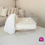 Custom Acrylic Rocking Bed for Newborns – Personalized Name