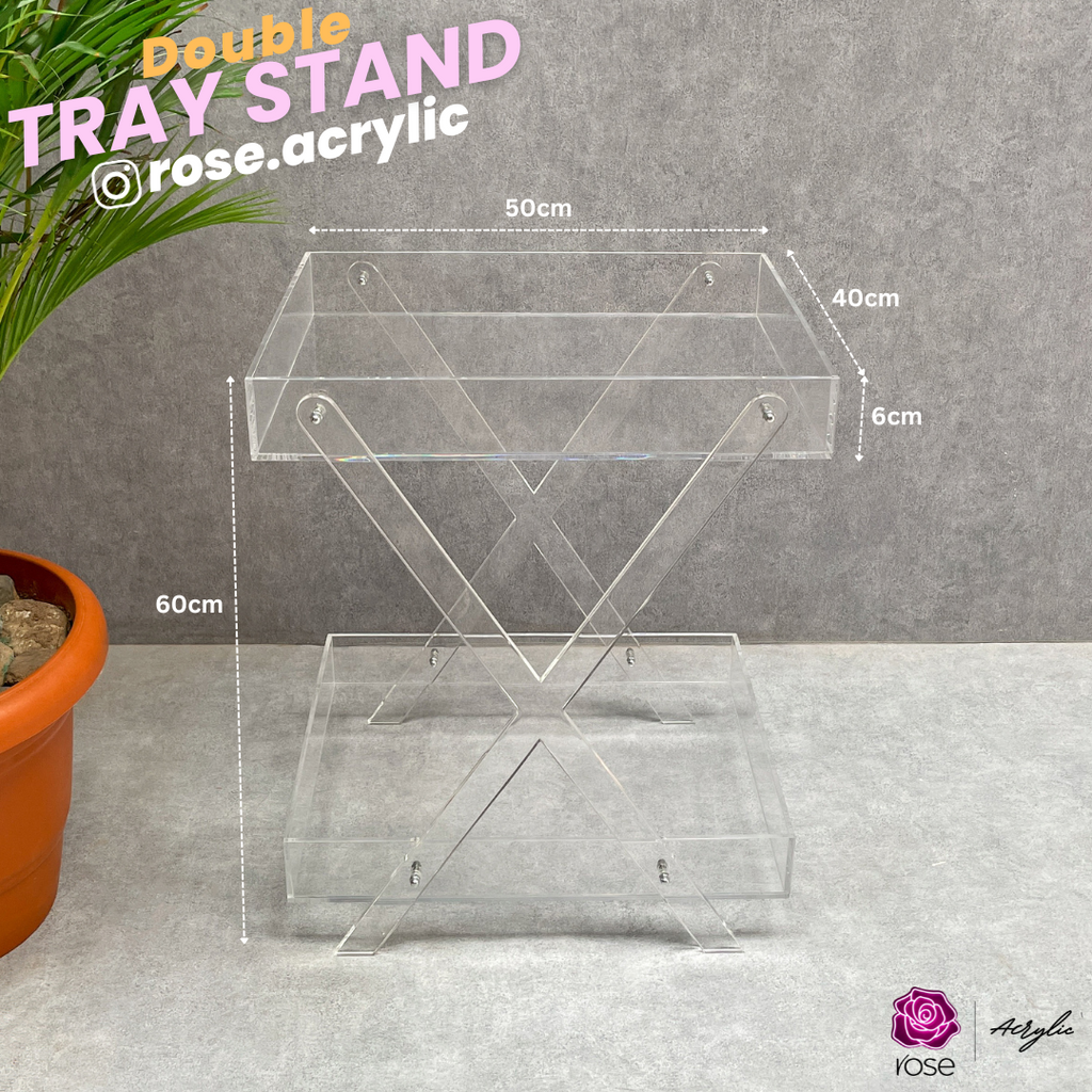 Double Tray Stand